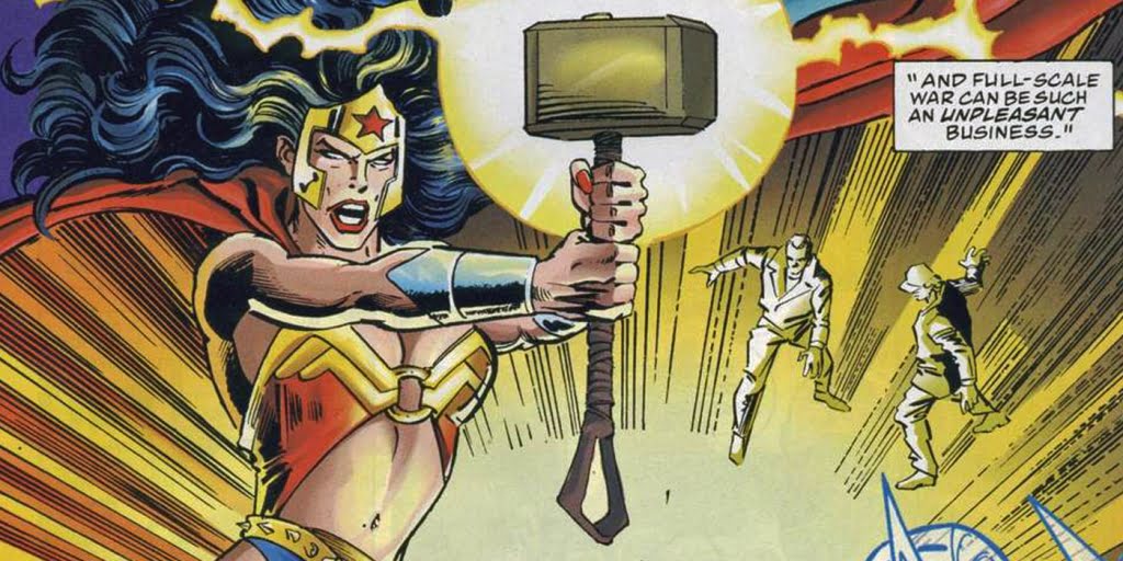 Wonder Woman degna del Martello di Thor